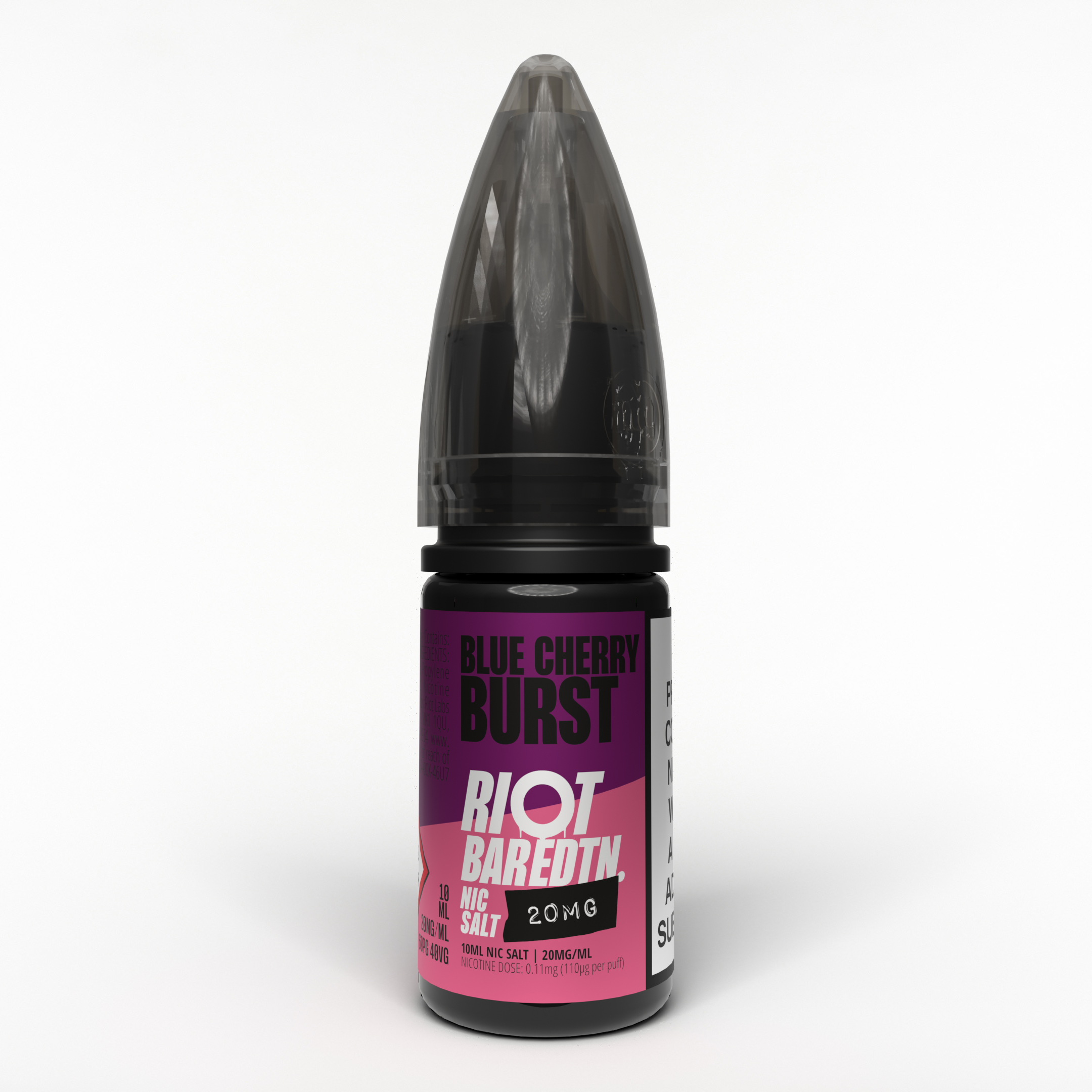 Blue Cherry Burst BAR EDTN Salt by Riot Squad 10ml - 20mg