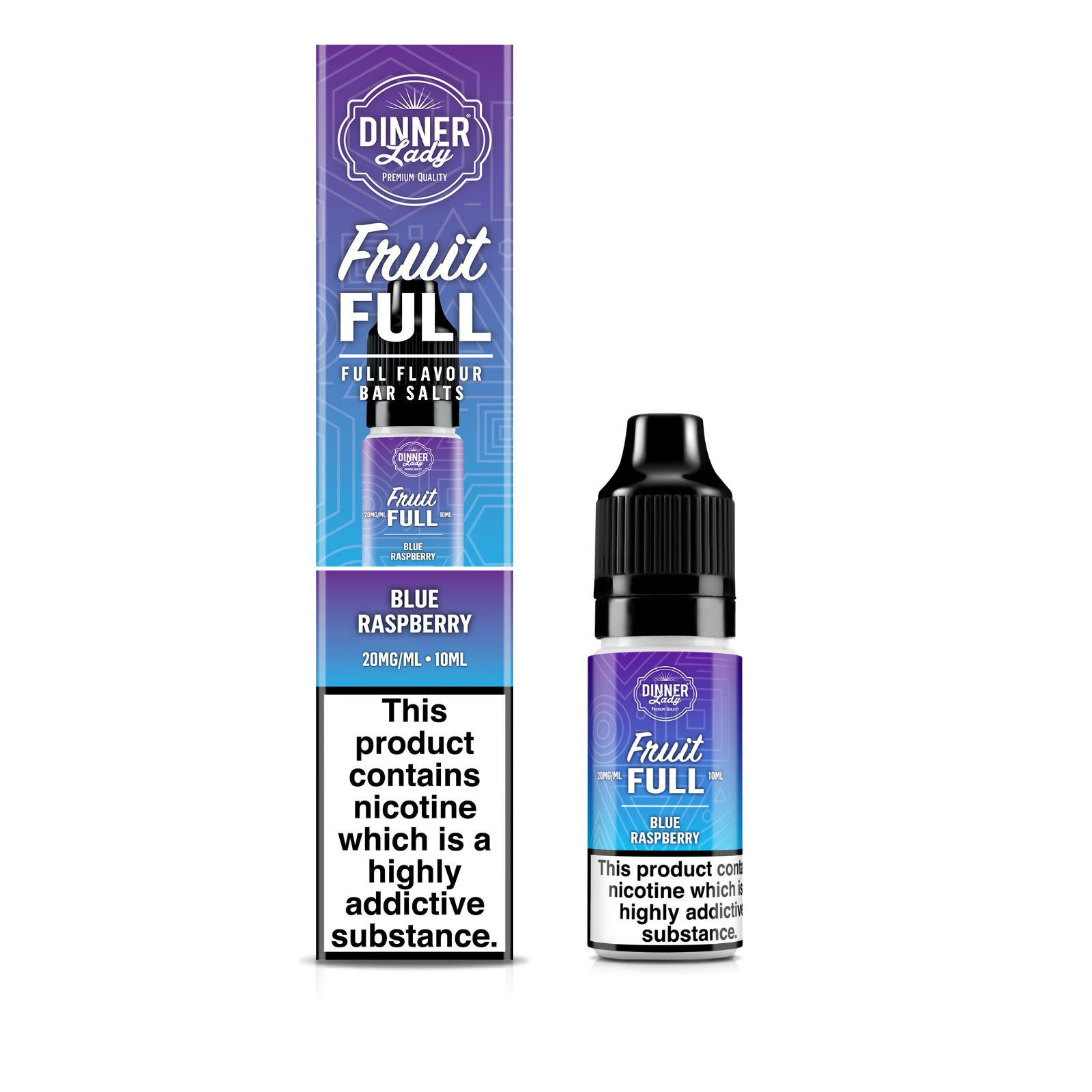 Blue Raspberry Nic Salt by Dinner Lady 10ml - 20mg
