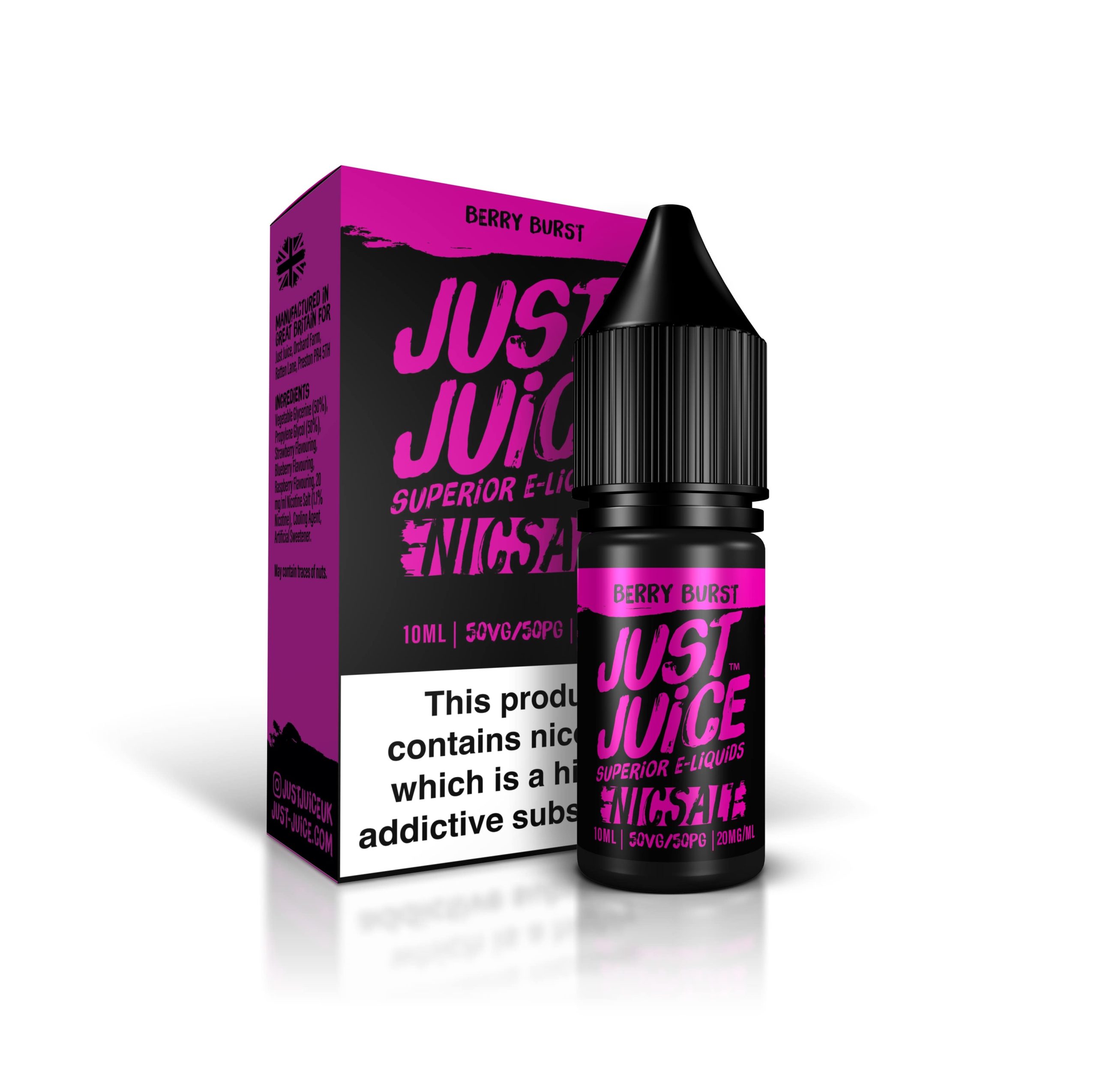 Berry Burst - Just Juice - Nic Salt - 10ml - 20mg