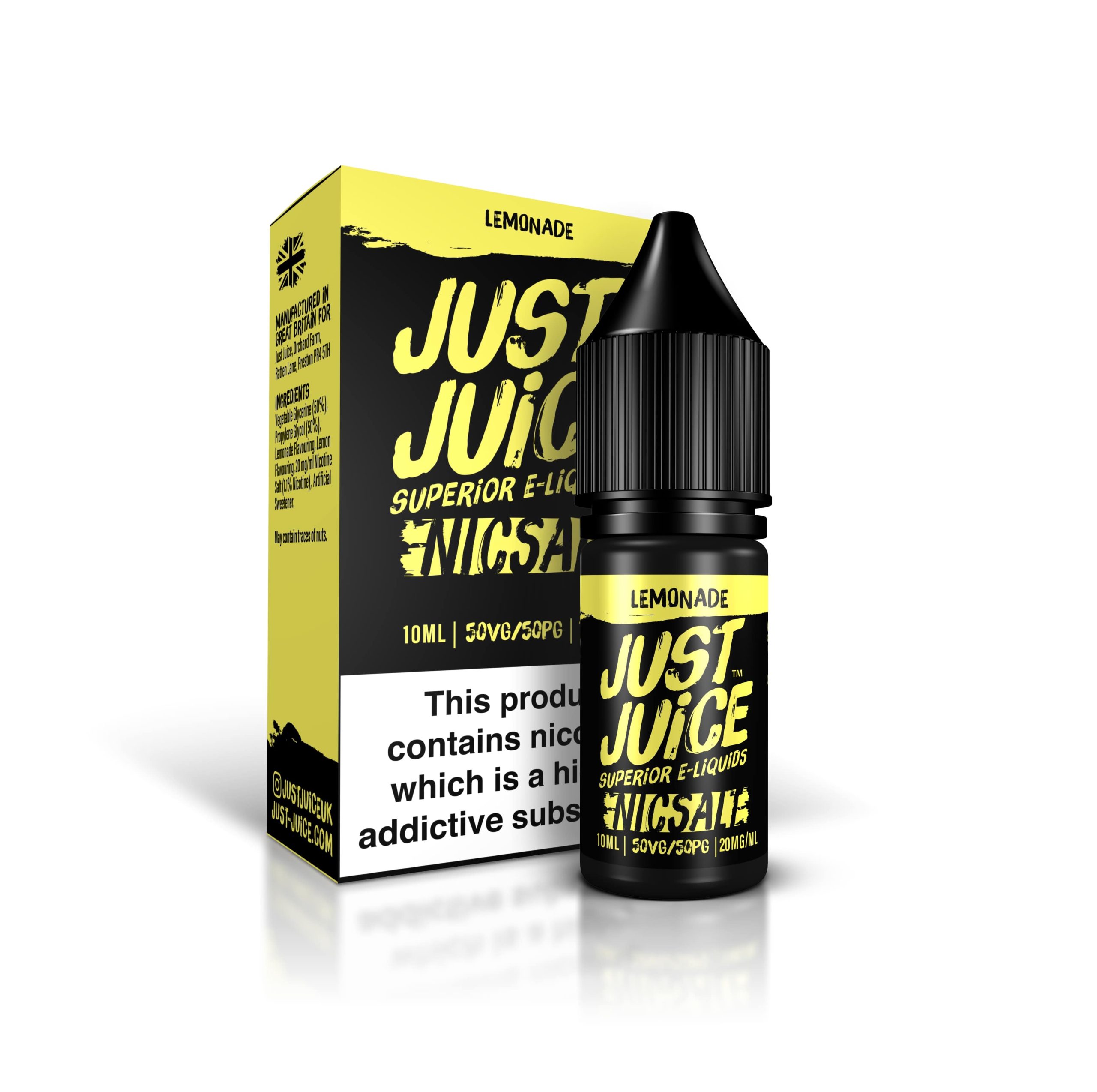 Lemonade - Just Juice - Nic Salt - 10ml - 20mg