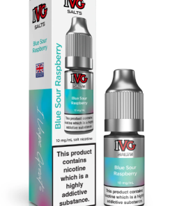 Blue Sour Raspberry Nic Salts E-Liquid by IVG 10ml - 20mg
