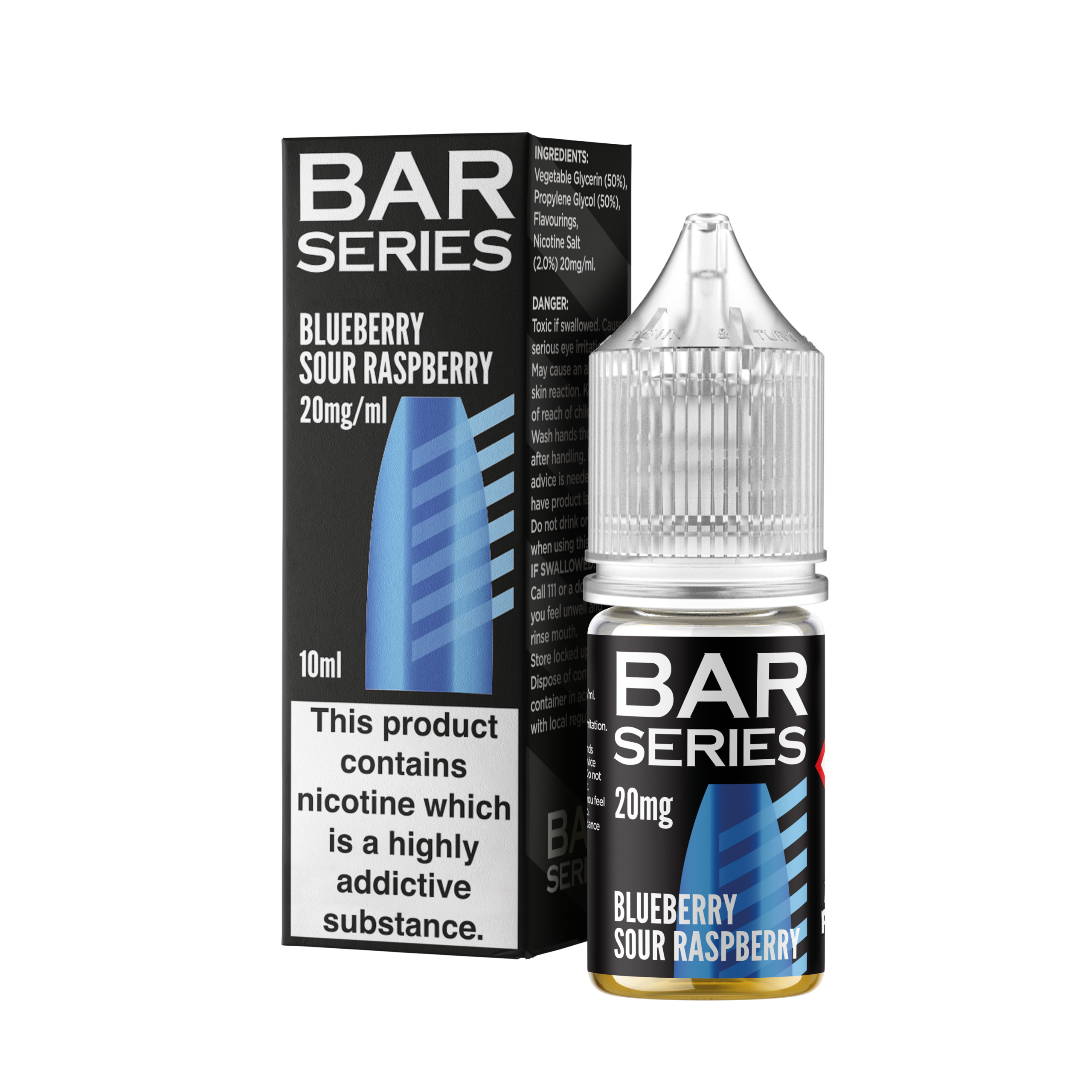 Blueberry Sour Raspberry by Bar Series 10ml - 20mg