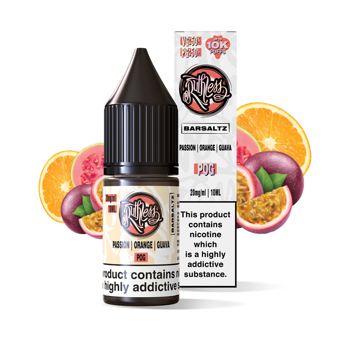 POG Salts by Ruthless BarSaltz 10ml - 20mg
