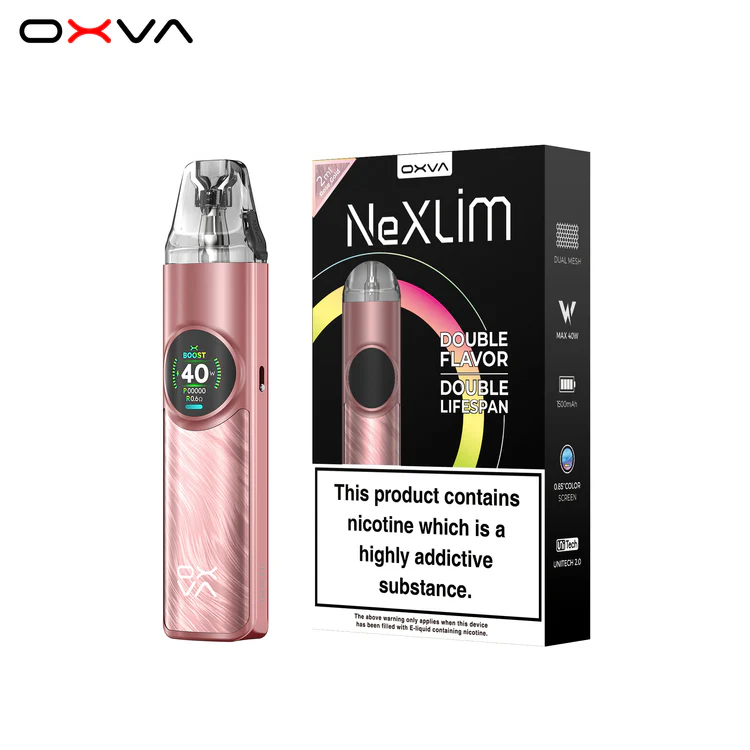 OXVA NeXlim Pod Vape Kit - Rose Gold - Image 2
