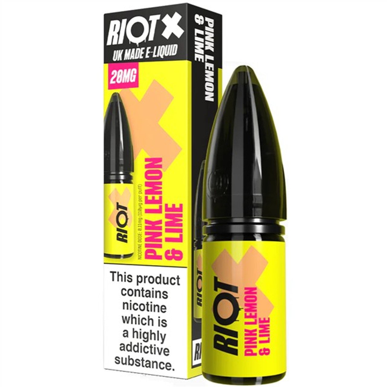 Riot X Pink Lemon & Lime  Salt by Riot Squad 10ml – 20mg