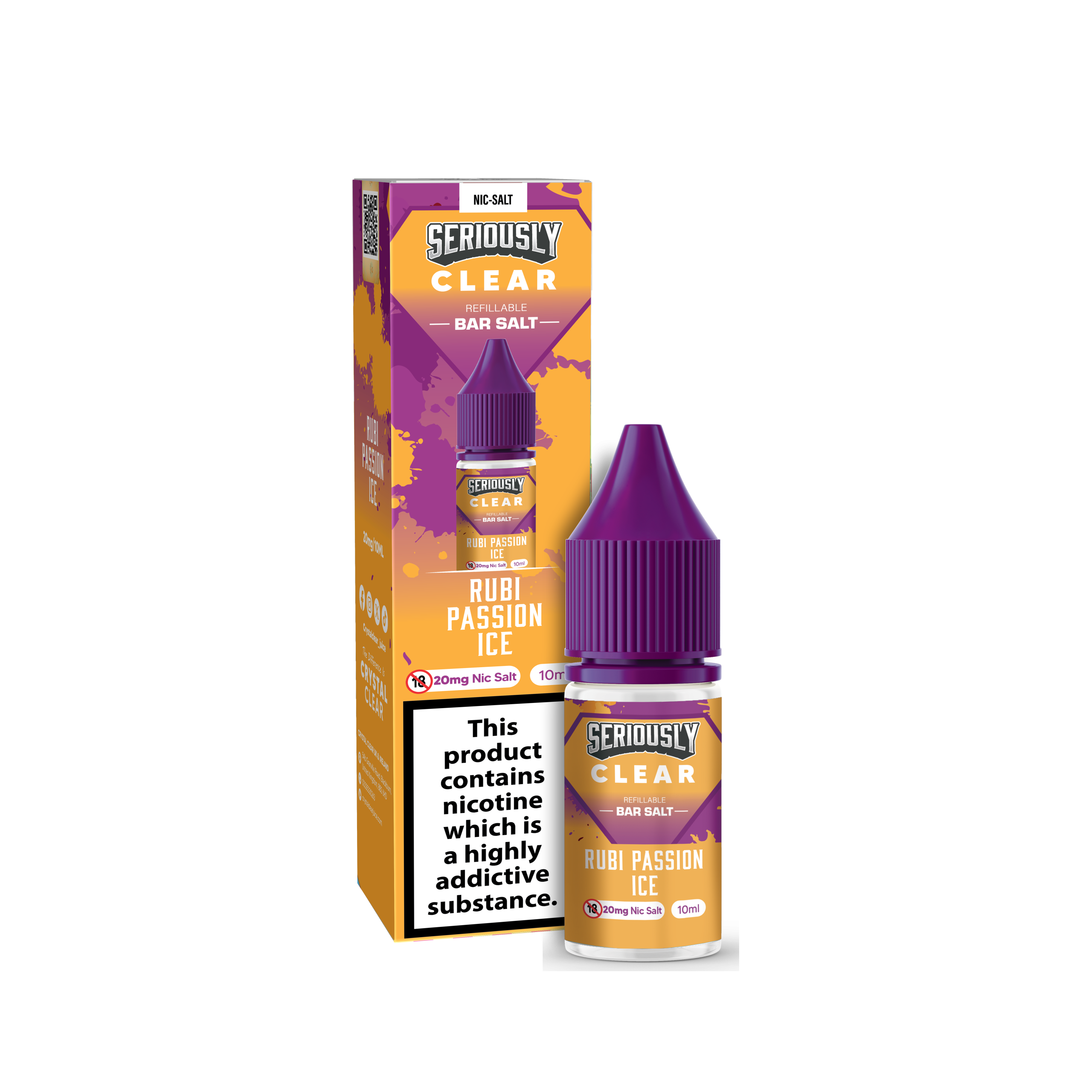 Rubi Passion Ice - Crystal Clear x Doozy - 10ml - 20mg