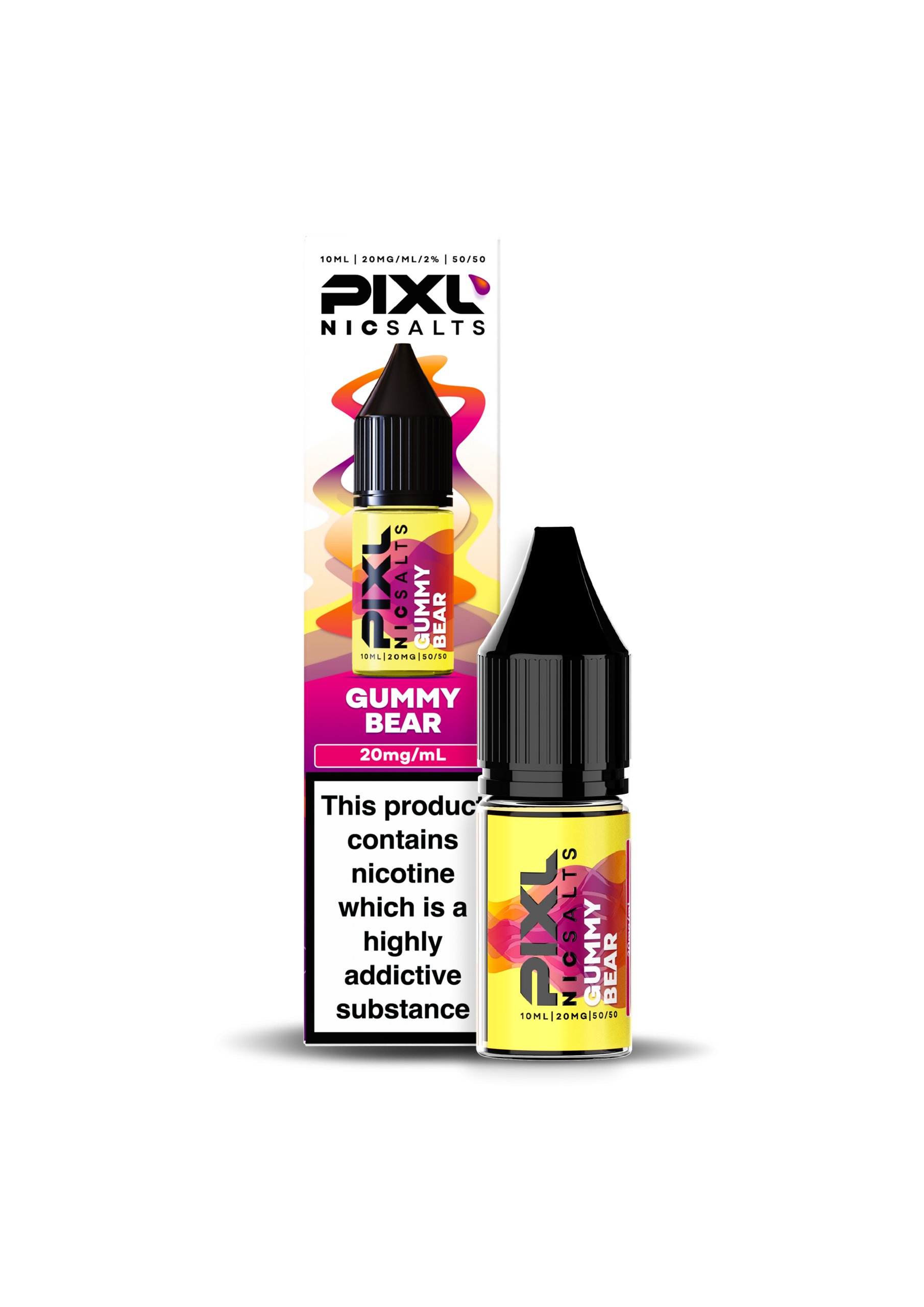 PIXL Nic Salt E-Liquid Gummy Bear 10ml – 20mg