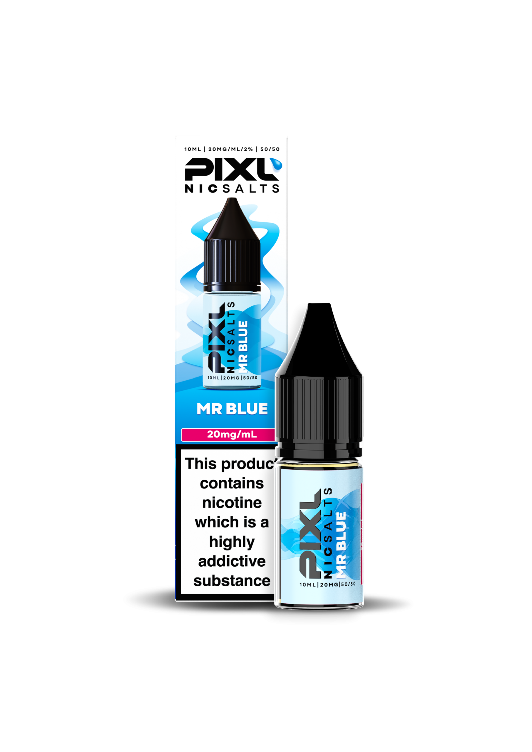 PIXL Nic Salt E-Liquid Mr Blue 10ml – 20mg
