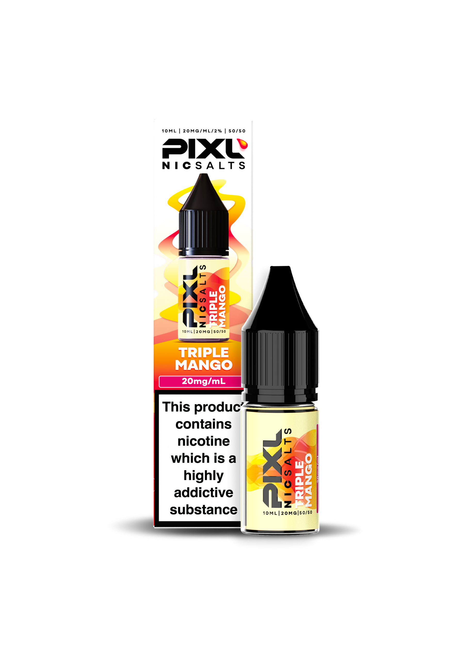 PIXL Nic Salt E-Liquid Triple Mango 10ml – 20mg