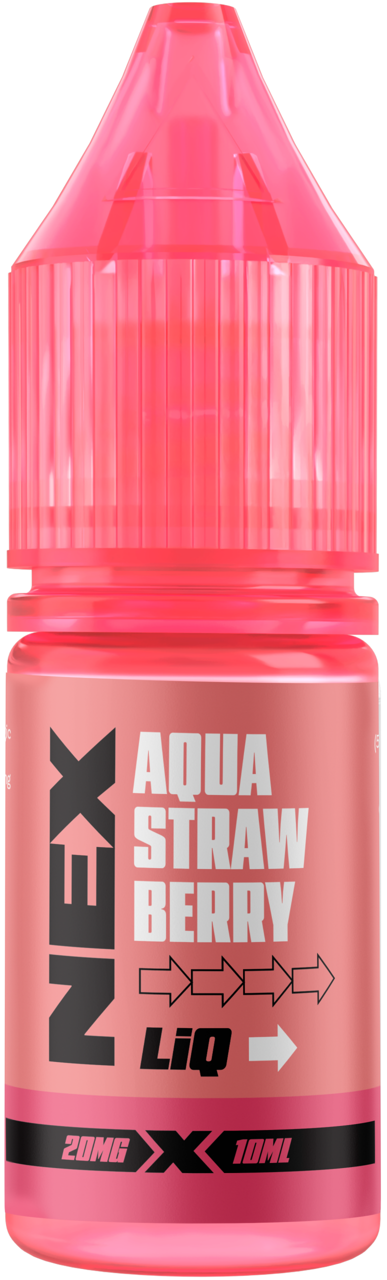 NexLiq by Podsalt - Aqua Strawberry - Nic Salt E-liquid 10ml – 20mg